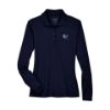Image de Polo manches longues femme en polyester - 78192