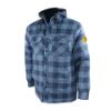 Image de GATTS Chemise de flanelle doublée avec capuchon - 626DCF